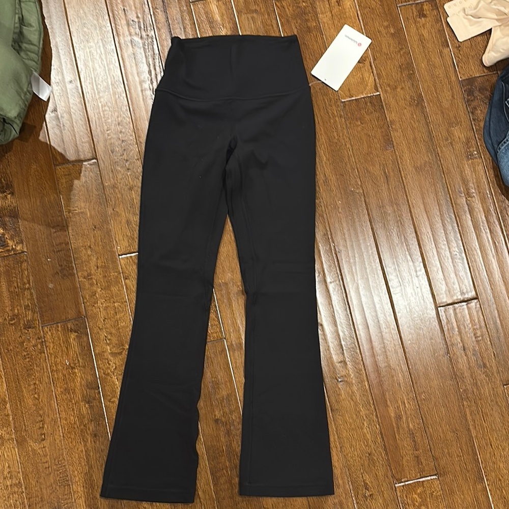 Lululemon Athletica Black Flare Leggings